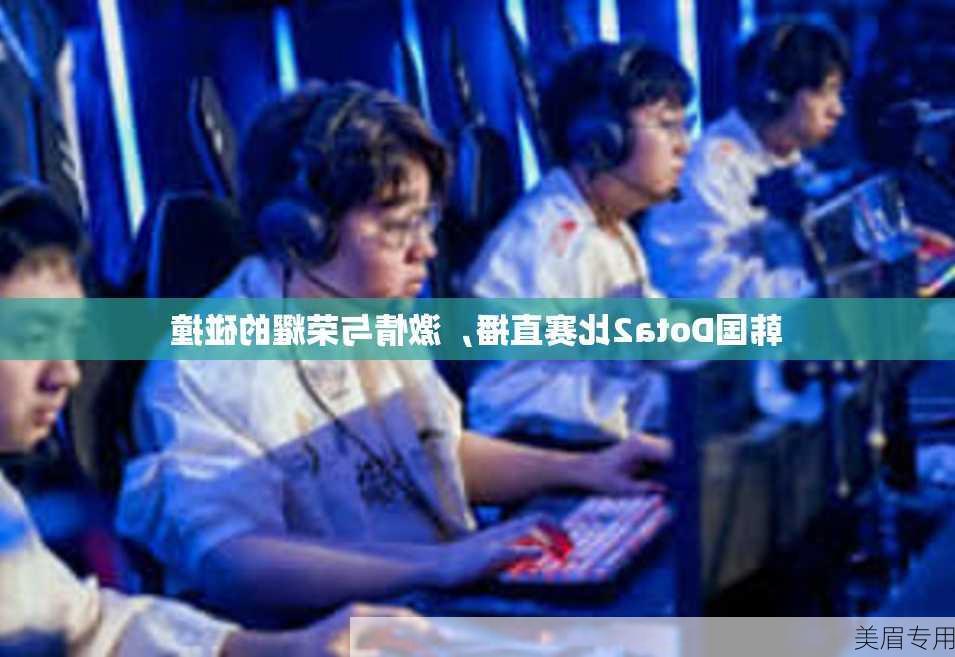 韩国Dota2比赛直播，激情与荣耀的碰撞