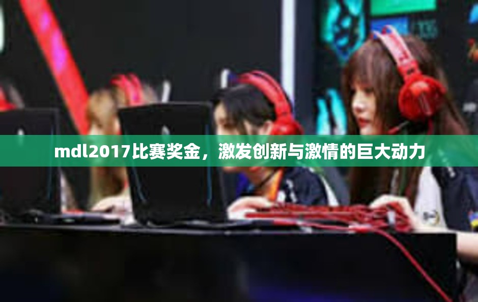 mdl2017比赛奖金，激发创新与激情的巨大动力