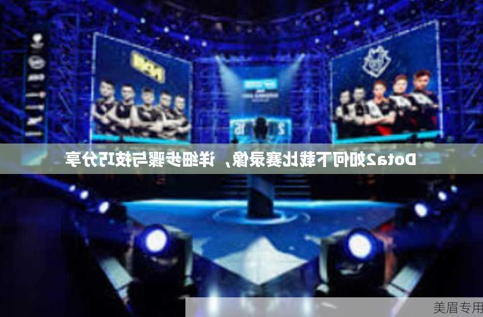 Dota2如何下载比赛录像，详细步骤与技巧分享